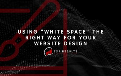 Using “White Space” The Right Way For Your Website Design